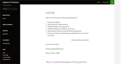 Desktop Screenshot of engineer4business.com